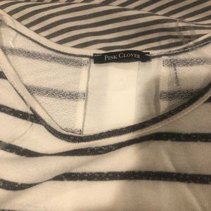 Women’s Pink Clover striped tank